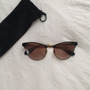Miu Miu designer cate eye sunglasses